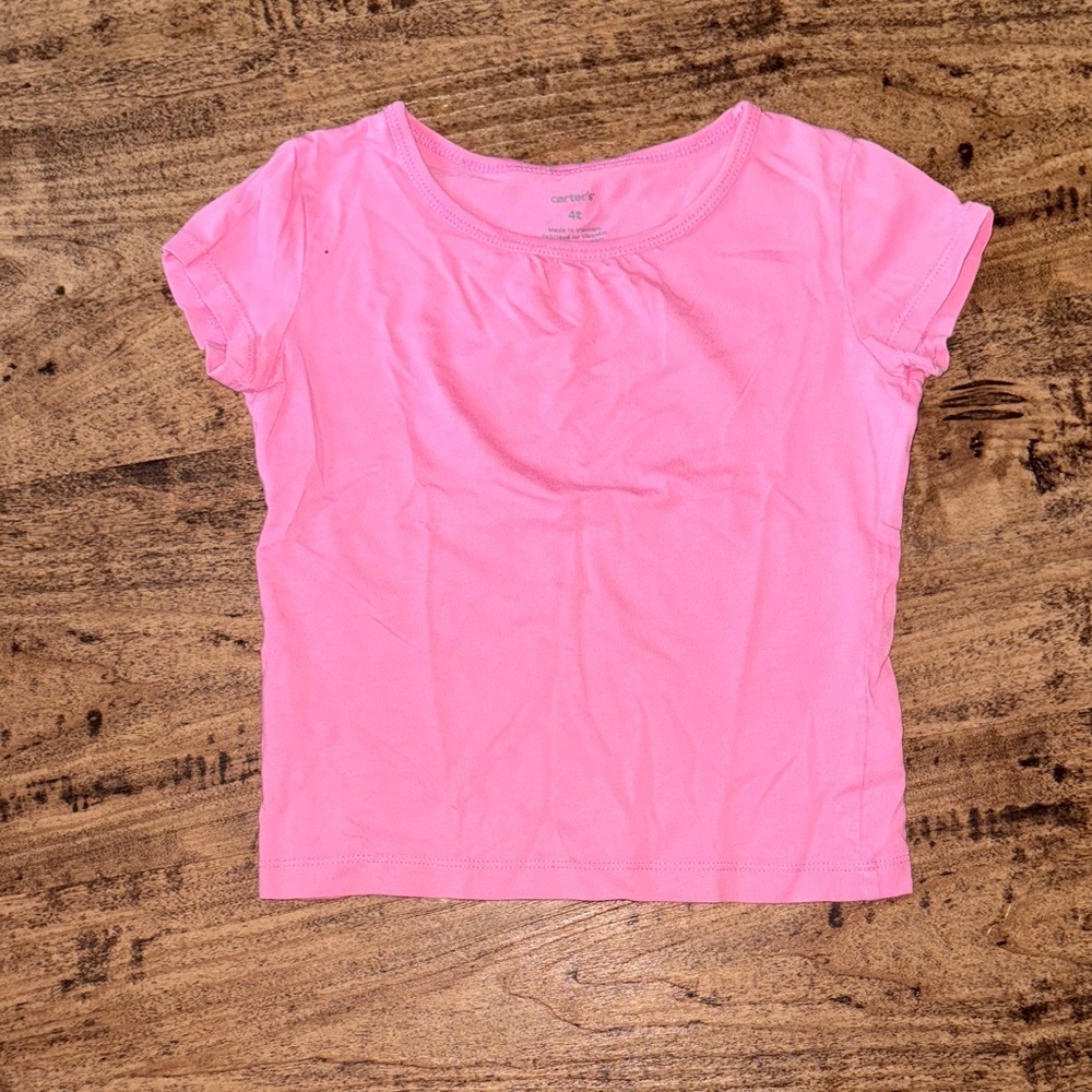 Pink Short Sleeve T-Shirt size 4t
